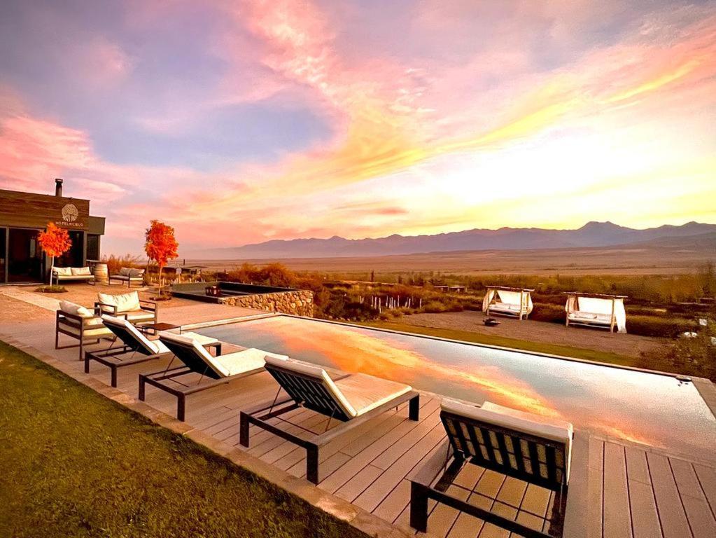Hotel De Cielo Tupungato Bagian luar foto